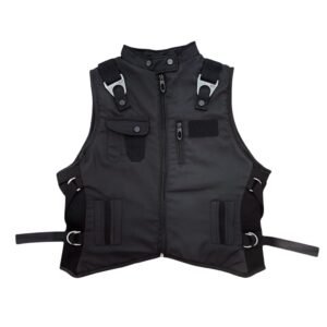 Colete Ap Vest Feminino - Crooped + 1 Broche + 1 Velcro Personalizado