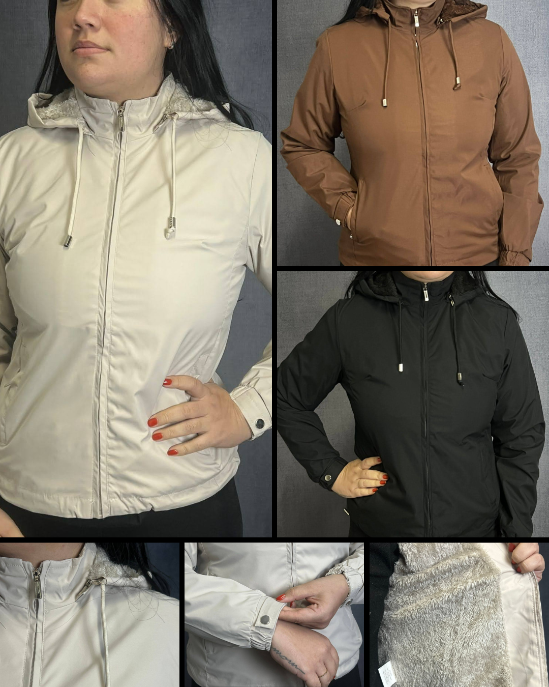 Jaqueta Feminina Peluciada – Capuz Removível