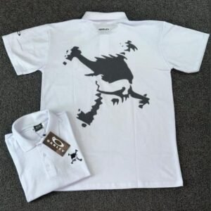 Polo Skull Masculina Branca