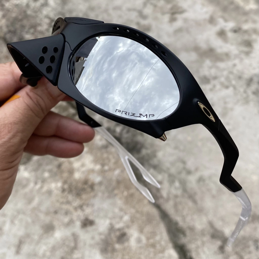 Óculos de Sol Plantaris Preta&Liquid Prata "Lançamento! Edição Limitada!" - Imagem 4