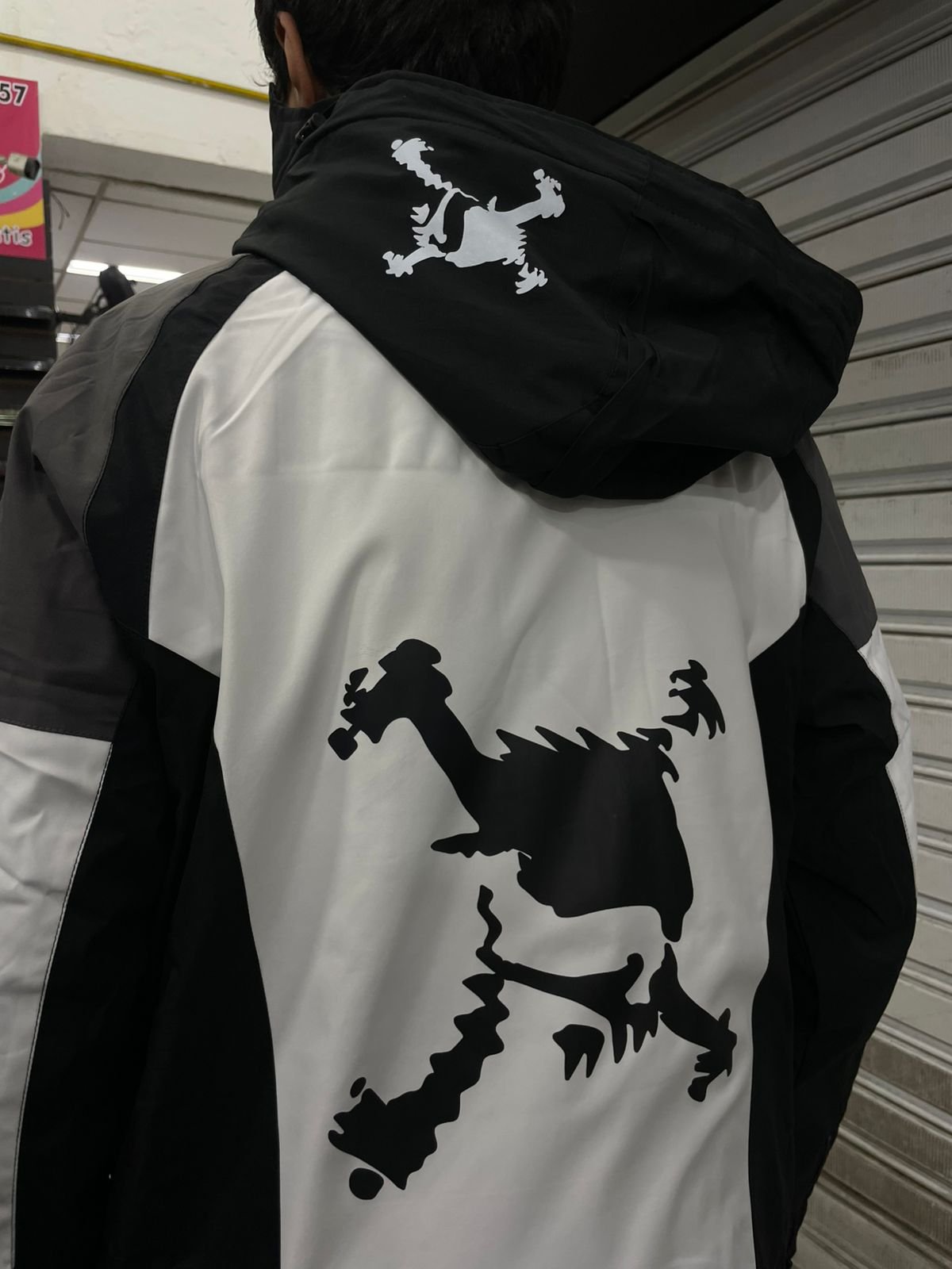 Jaqueta Masculina Peluciada Importada - Skull - Imagem 2