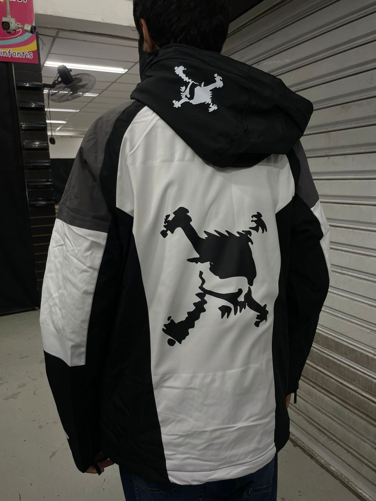 Jaqueta Masculina Peluciada Importada - Skull - Imagem 4