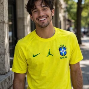 Camiseta Nike Jordan Sport Brasil Dry Fit Unissex