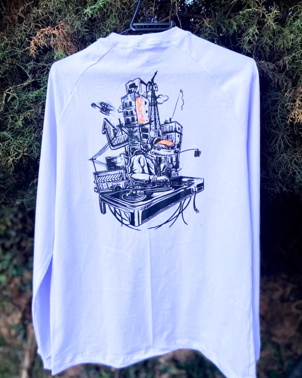 Camiseta Raglan Manga Longa Pixo QTS CREW - Imagem 3