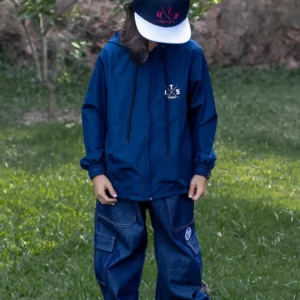 Corta Vento Infantil Impermeável Logo X Refletivo