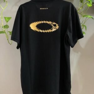 Polo Static Skull Dourada Masculina