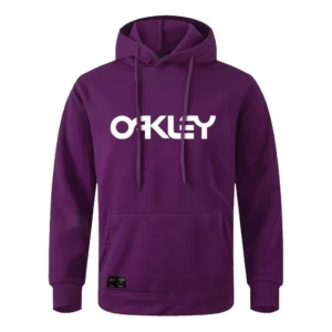 Moletom Oakley Roxo Letreiro