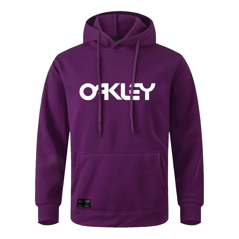 Moletom Oakley Roxo Letreiro