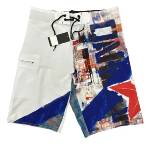 Bermuda Branca Oakley Estrela Vermelha
