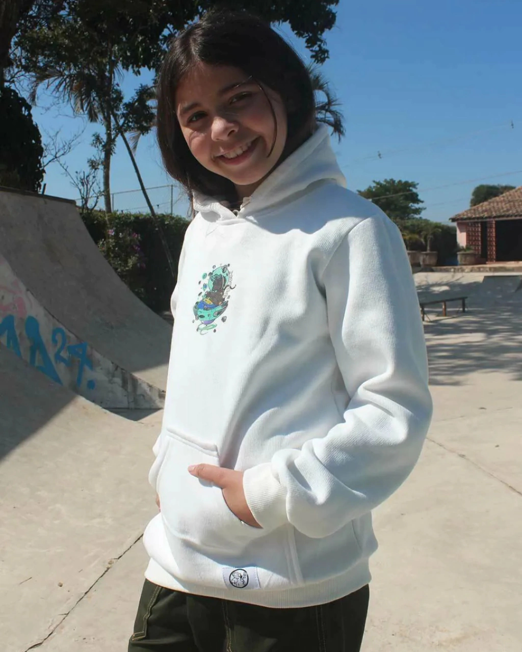 Blusa de Moletom Infantil QTS CREW - 100% Algodão - Imagem 9