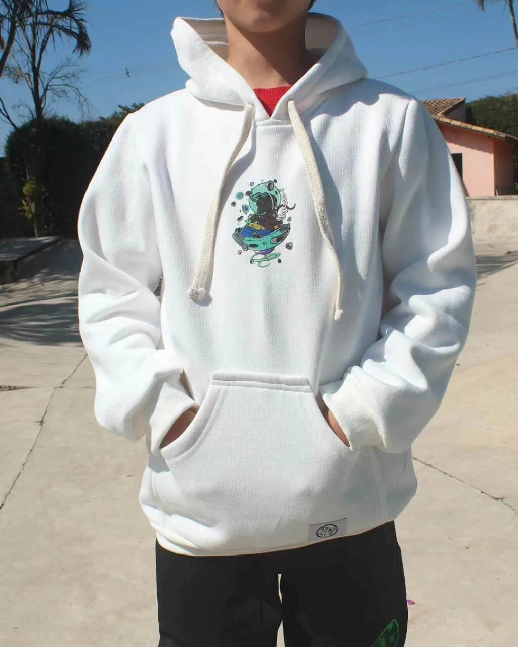 Blusa de Moletom Infantil QTS CREW - 100% Algodão - Imagem 6