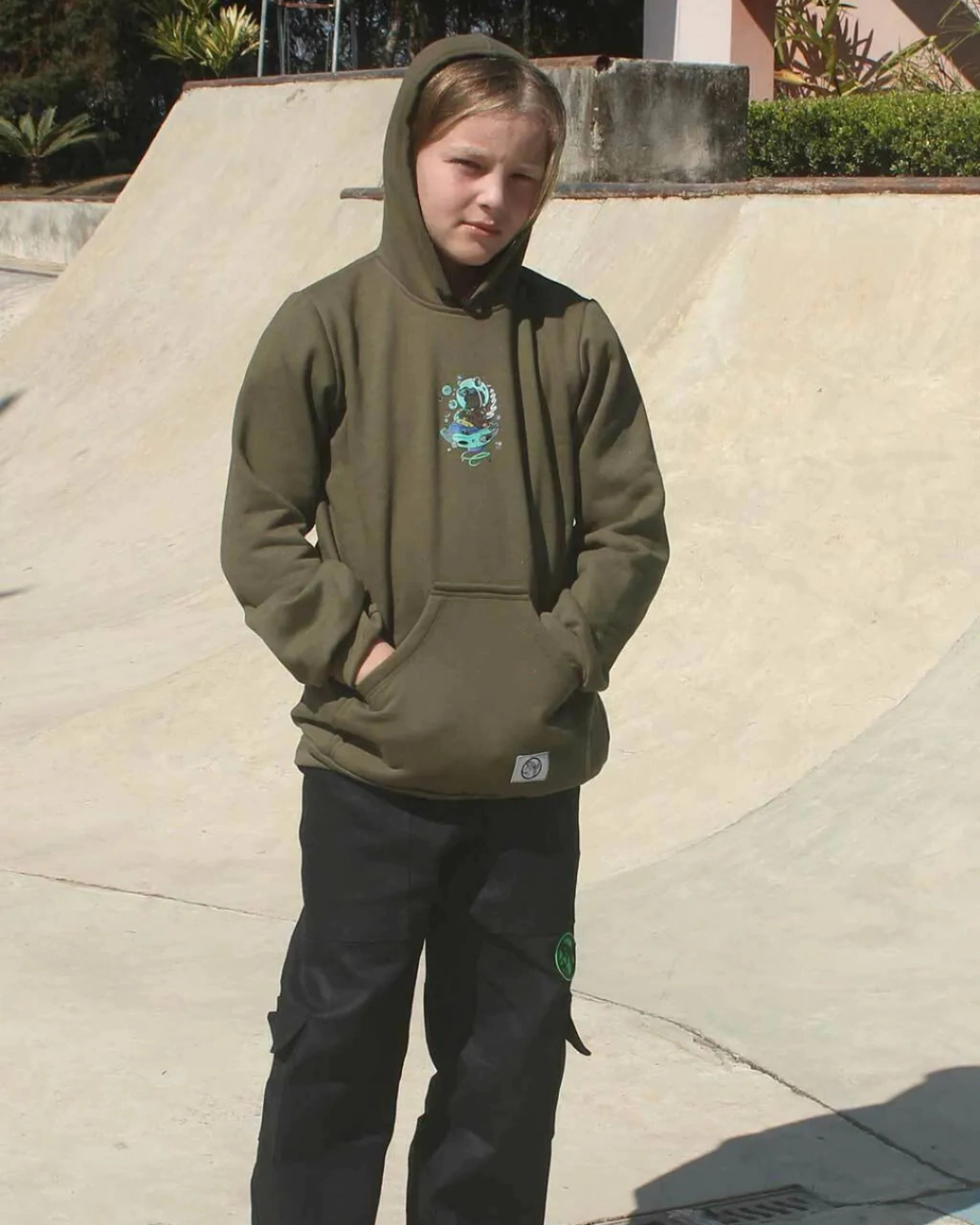 Blusa de Moletom Infantil QTS CREW - 100% Algodão - Imagem 5