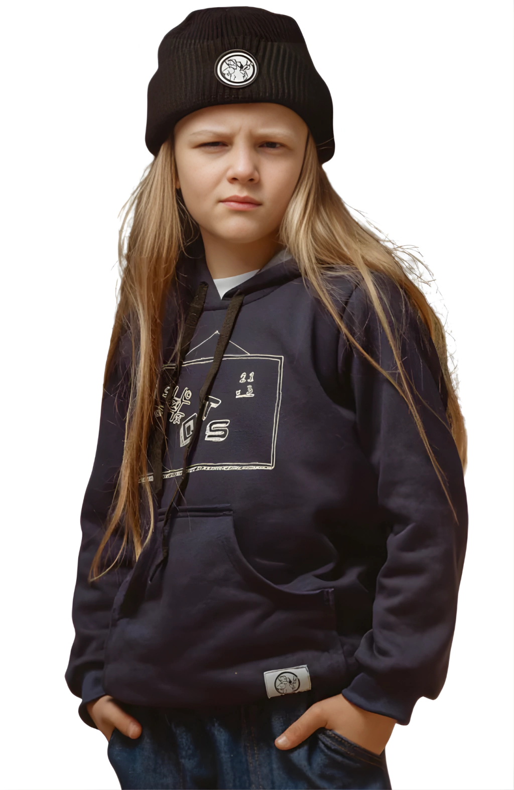 Blusa de Moletom Infantil QTS - 100% Algodão