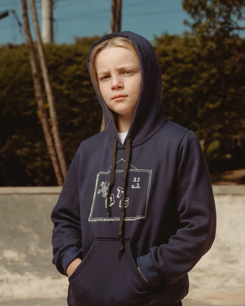 Blusa de Moletom Infantil QTS - 100% Algodão - Imagem 2