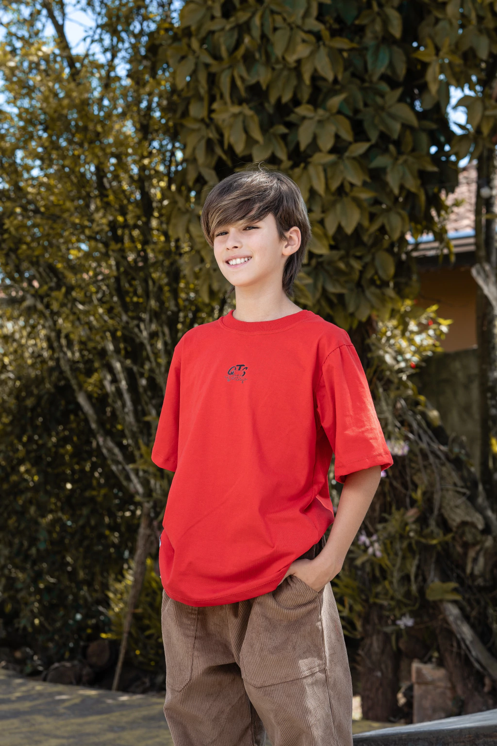 Camiseta Infantil Manga Curta Doguinho SKT QTS - Imagem 6