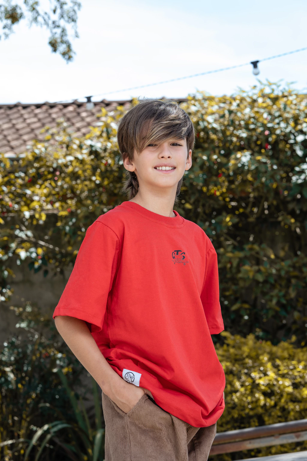Camiseta Infantil Manga Curta Doguinho SKT QTS - Imagem 3