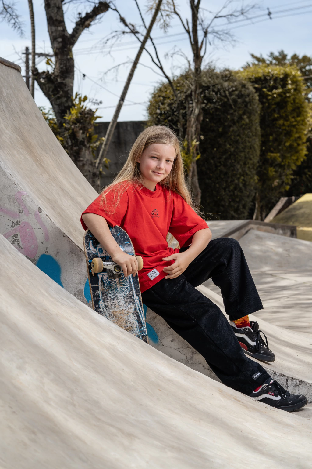 Calça Infantil Tradicional QTS CREW - Veludo Cotelê - Imagem 2