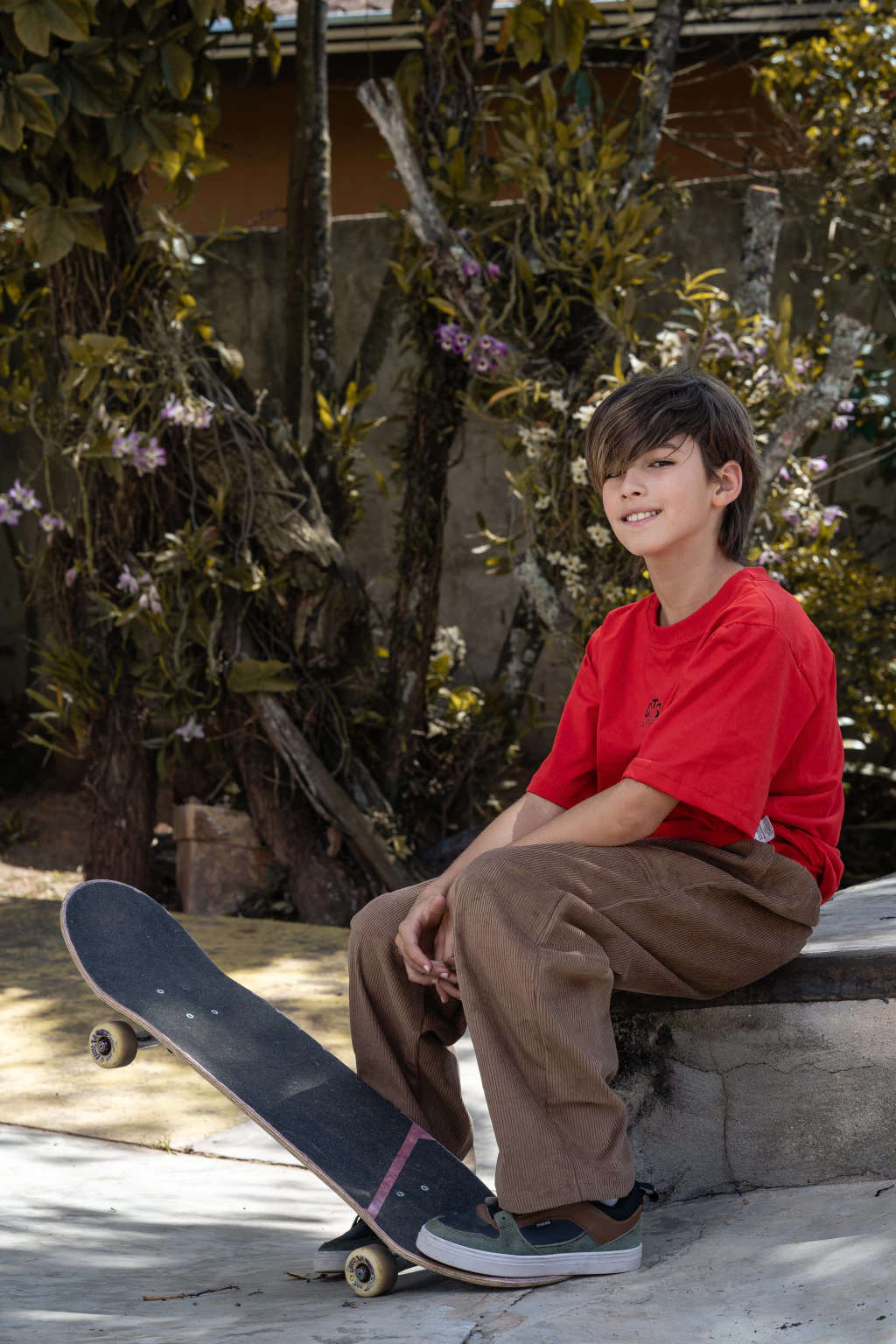 Calça Infantil Tradicional QTS CREW - Veludo Cotelê - Imagem 5