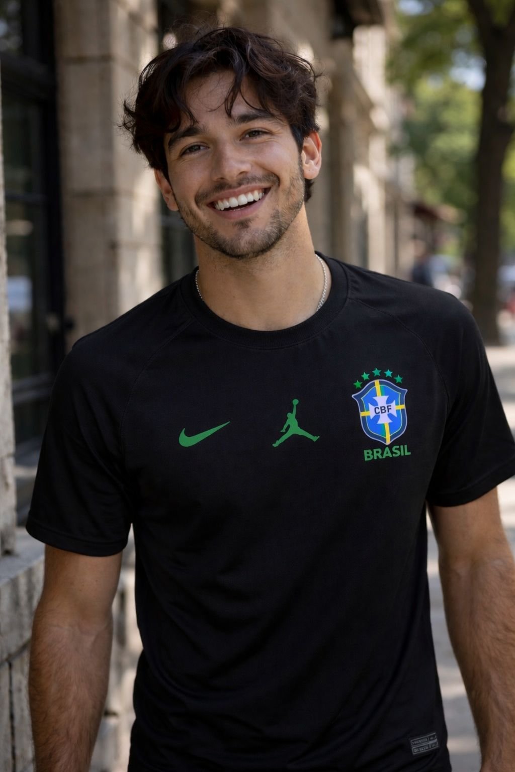Camiseta Nike Jordan Sport Brasil Dry Fit Unissex - Imagem 2