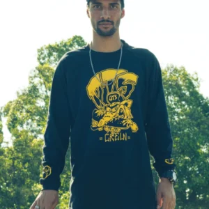 Camiseta Raglan Manga Longa Pixo QTS CREW