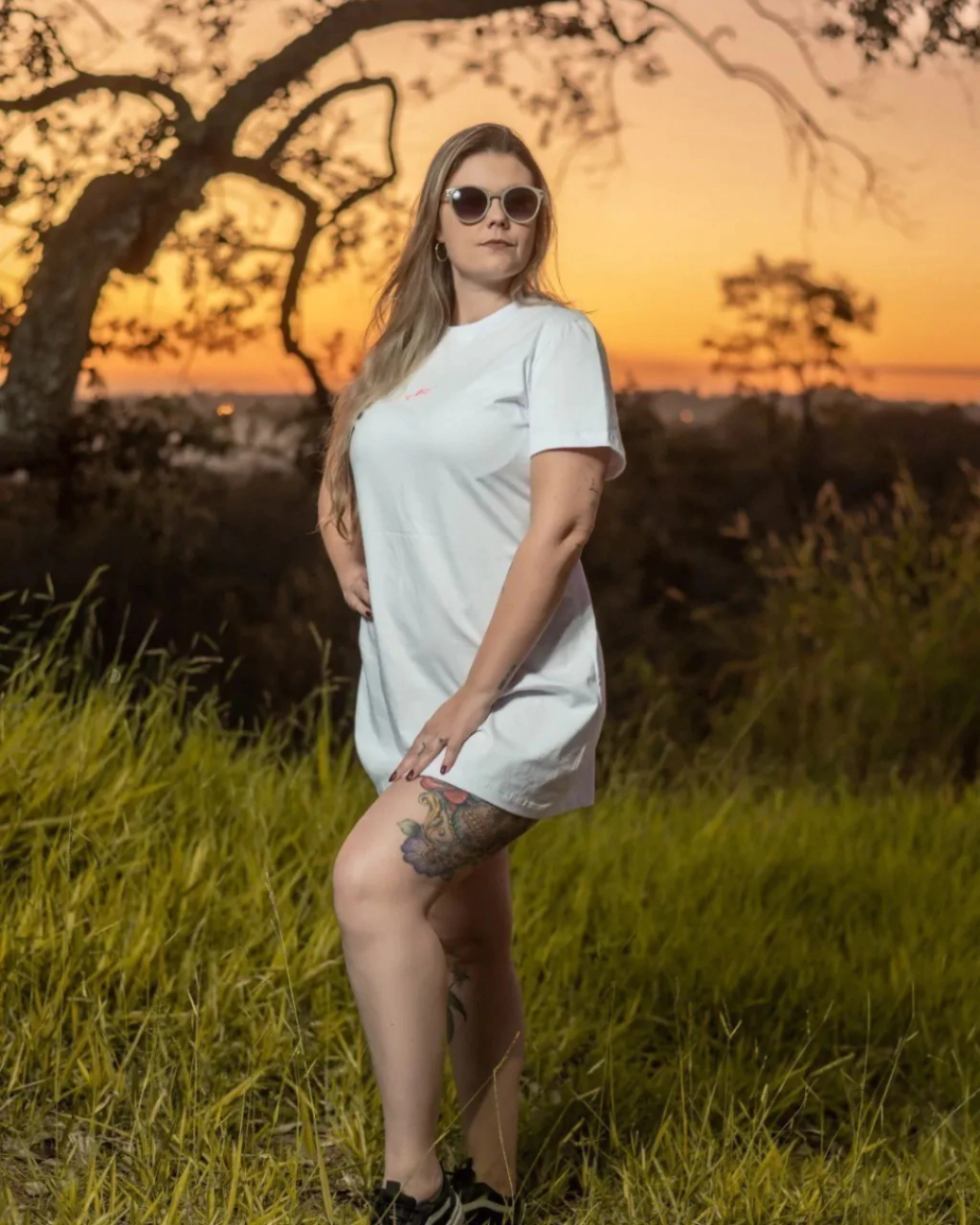 Camiseta Oversized QTS Crew Feminino - Imagem 3