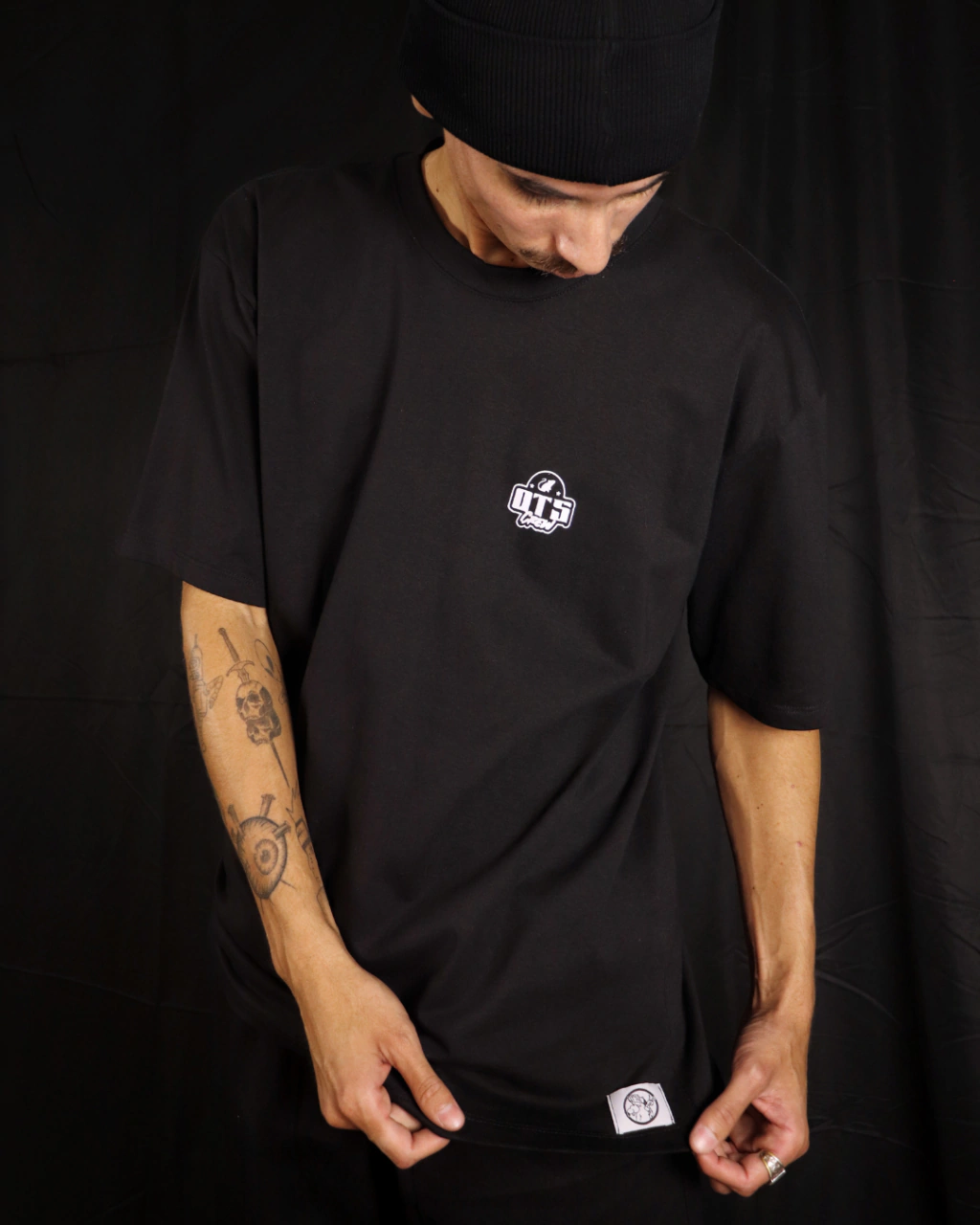 Camista Oversized Estampa Frente e Costas QTS CREW - Imagem 8
