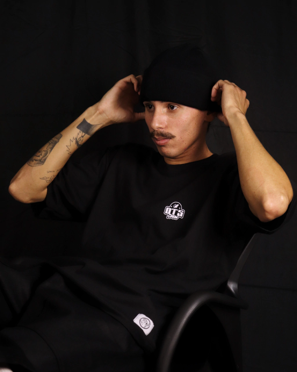 Camista Oversized Estampa Frente e Costas QTS CREW - Imagem 7