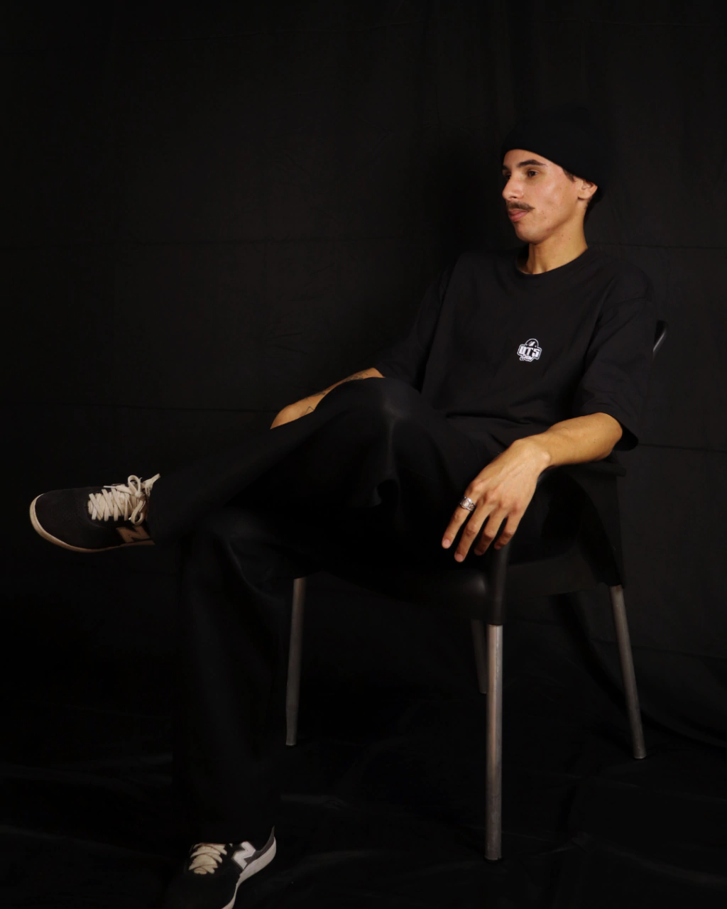 Camista Oversized Estampa Frente e Costas QTS CREW - Imagem 5