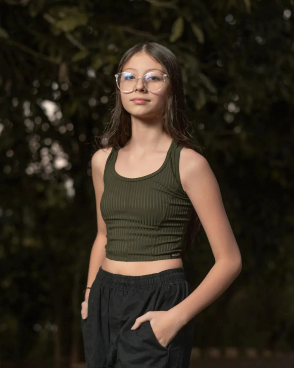 Cropped Premium Feminino QTS CREW Preto - Imagem 5