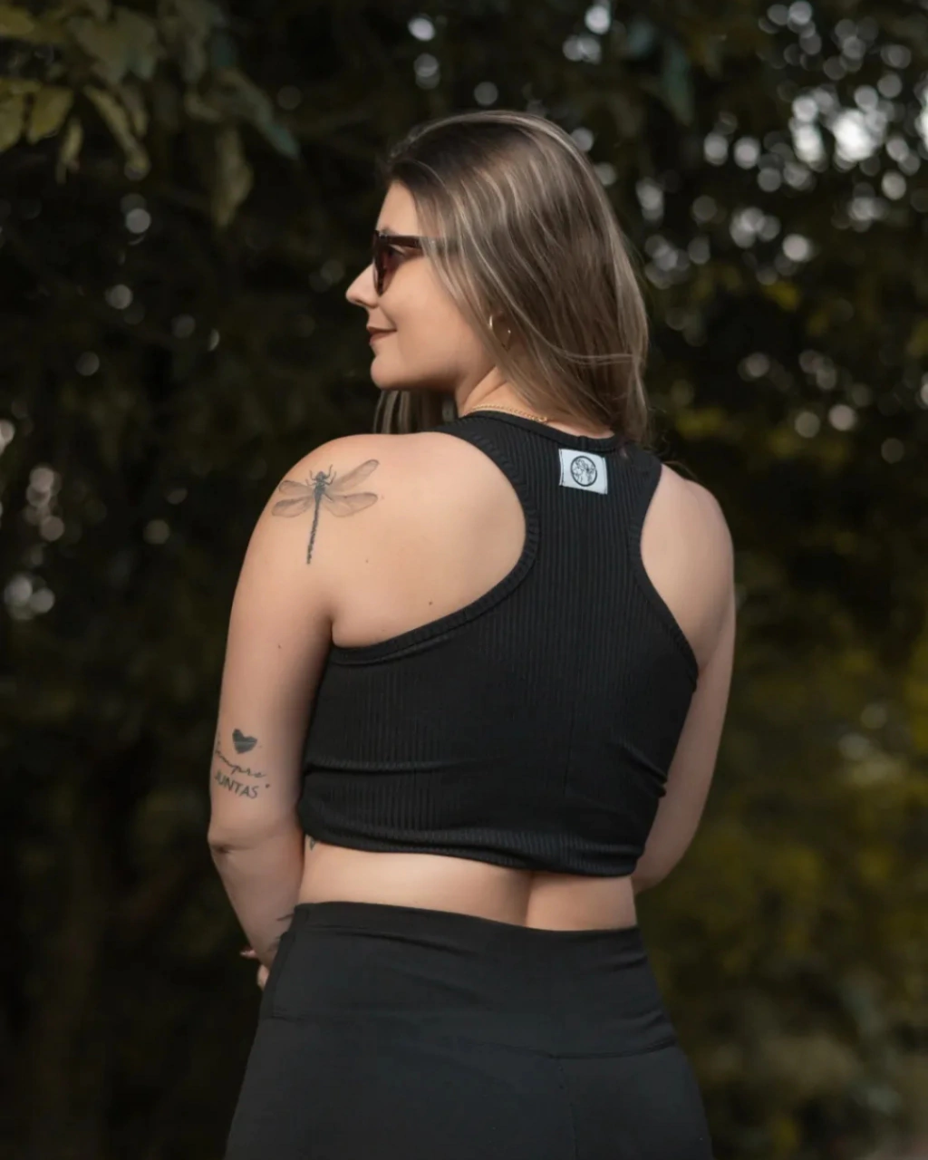 Cropped Premium Feminino QTS CREW Preto - Imagem 4