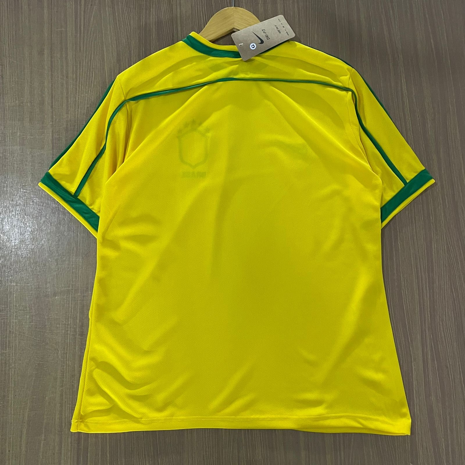 Camiseta da Seleção Brasileira Dry Fit Amarela Unissex - Imagem 8