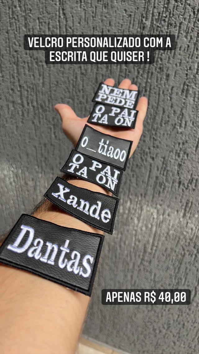 Patch Velcro para AP Vest - Modelo 1 - Imagem 2